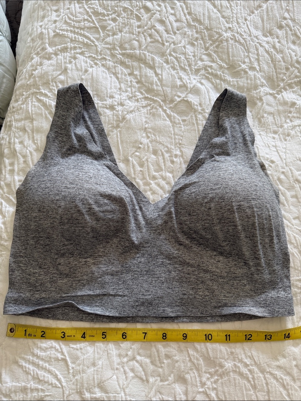 Soma Seamless Wireless Bralette in Heather Gray